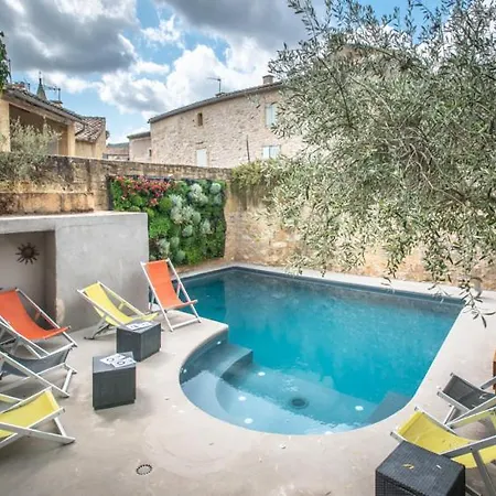 Le Castellas & - Pont Du Gard - Uzes Hotel Collias