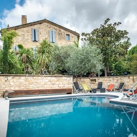 Le Castellas & - Pont Du Gard - Uzes 酒店 Collias