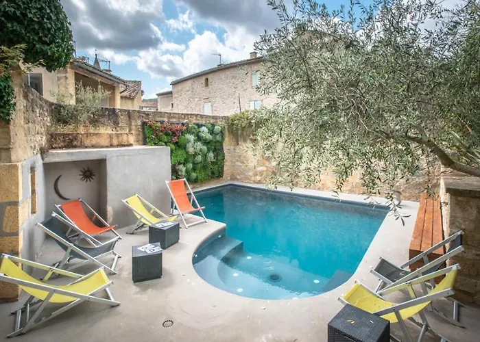 Le Castellas & - Pont Du Gard - Uzes Hotel Collias